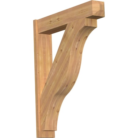 Funston Craftsman Smooth Outlooker, Western Red Cedar, 7 1/2W X 38D X 46H